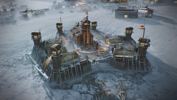Игра Frostpunk 2: Breach of Trust, скриншот