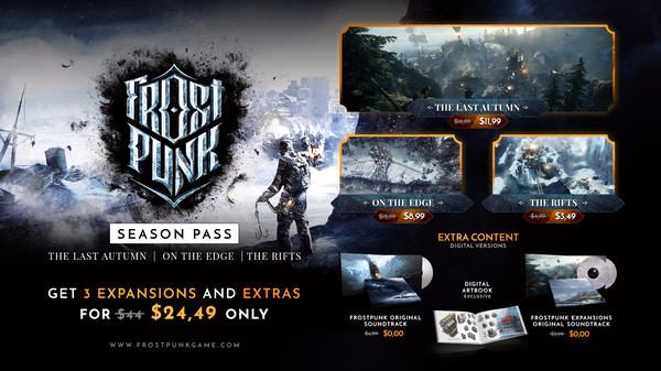 Игра Frostpunk, скриншот