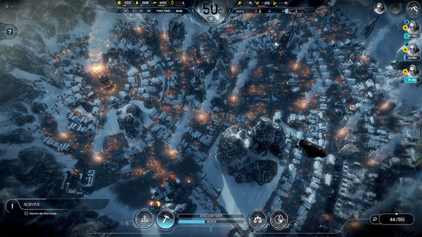 Игра Frostpunk, скриншот