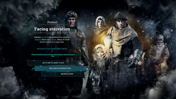 Игра Frostpunk, скриншот