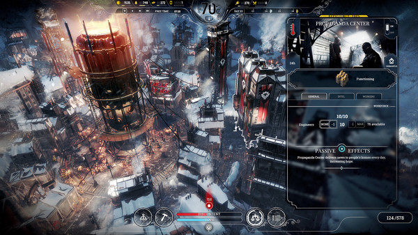 Игра Frostpunk, скриншот