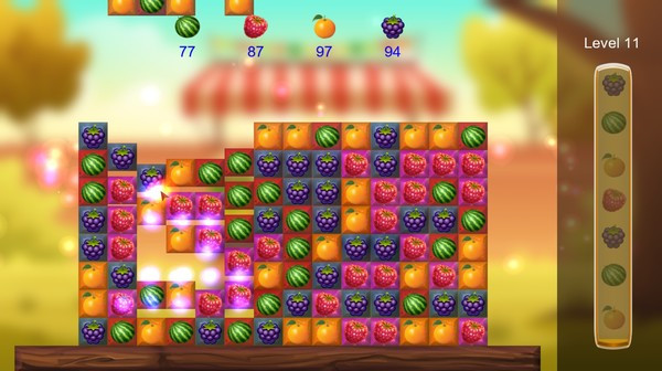 Игра Fruit Juice, скриншот
