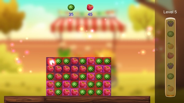 Игра Fruit Juice, скриншот