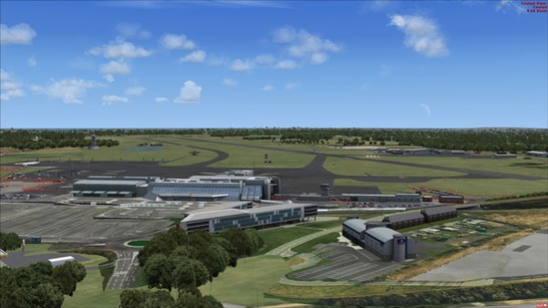 Игра FSX Steam Edition: Newcastle X Add-On, скриншот