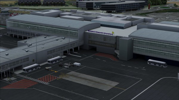 Игра FSX Steam Edition: Newcastle X Add-On, скриншот