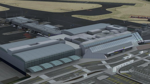 Игра FSX Steam Edition: Newcastle X Add-On, скриншот