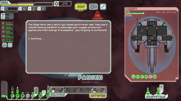 Игра FTL: Faster Than Light, скриншот