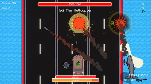 Игра FUEL & FURY, скриншот