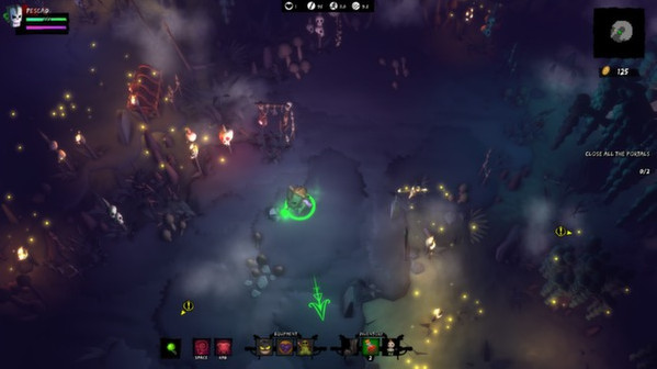 Игра Full Mojo Rampage, скриншот