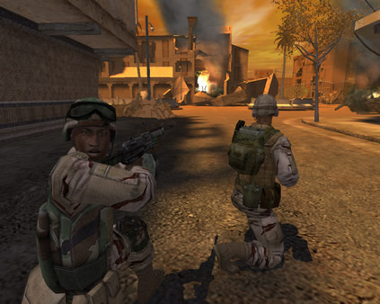 Игра Full Spectrum Warrior, скриншот