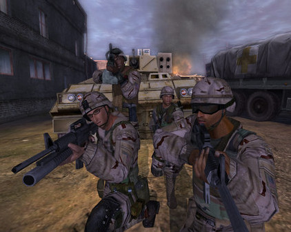 Игра Full Spectrum Warrior, скриншот