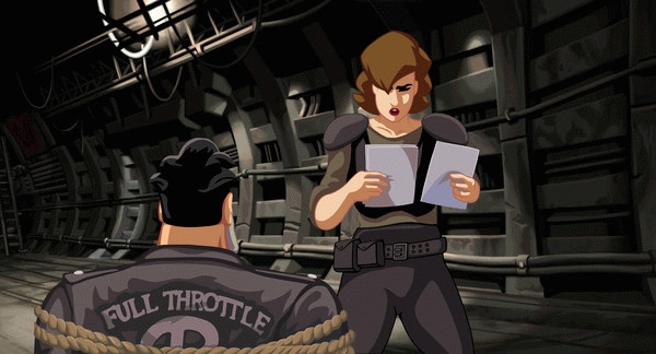 Игра Full Throttle Remastered, скриншот