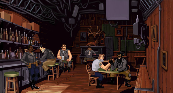 Игра Full Throttle Remastered, скриншот