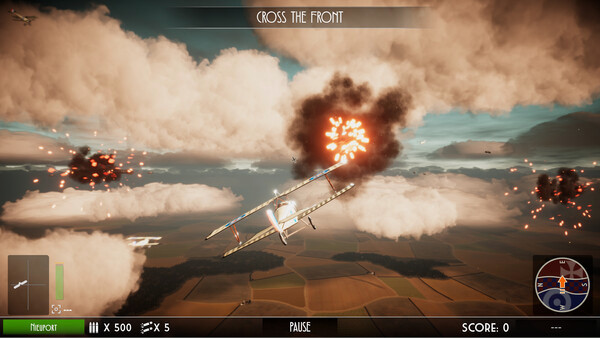 Игра Furball Over the Front, скриншот