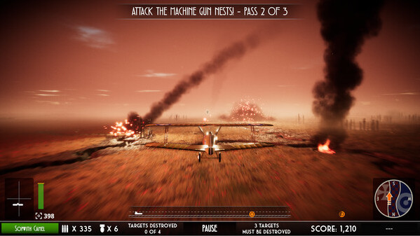 Игра Furball Over the Front, скриншот