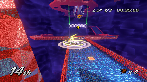 Игра FurBalls Racing, скриншот