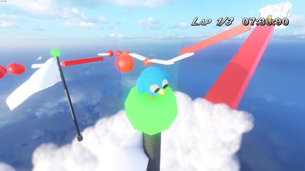 Игра FurBalls Racing, скриншот