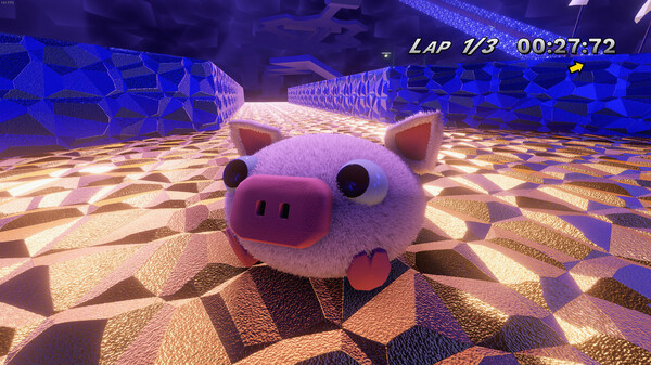 Игра FurBalls Racing, скриншот