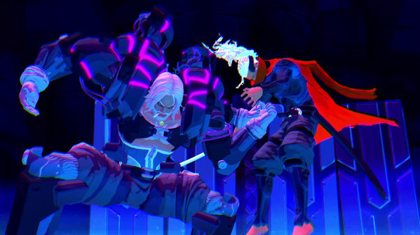 Игра Furi - One More Fight, скриншот