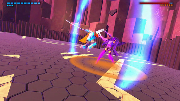 Игра Furi, скриншот