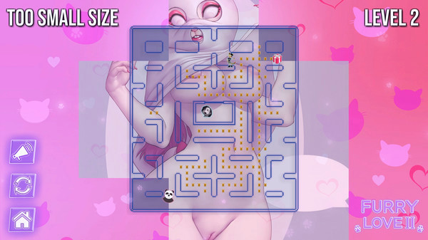 Игра Пушистая Любовь 2, скриншот