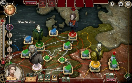 Игра Fury of Dracula: Digital Edition, скриншот