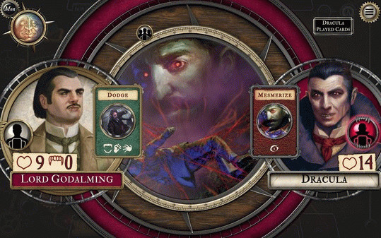 Игра Fury of Dracula: Digital Edition, скриншот