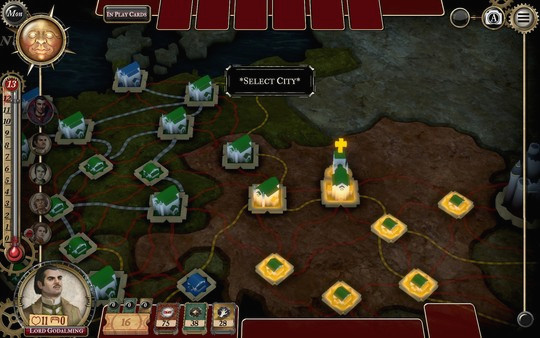 Игра Fury of Dracula: Digital Edition, скриншот