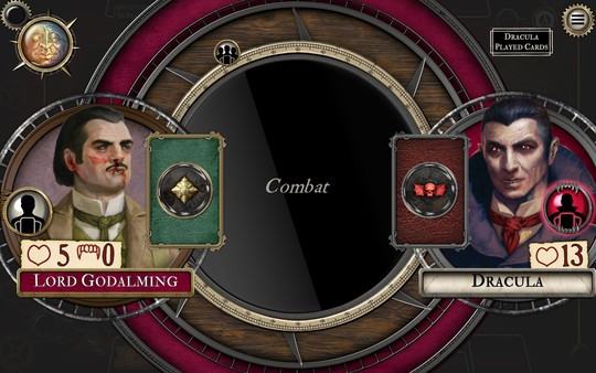 Игра Fury of Dracula: Digital Edition, скриншот