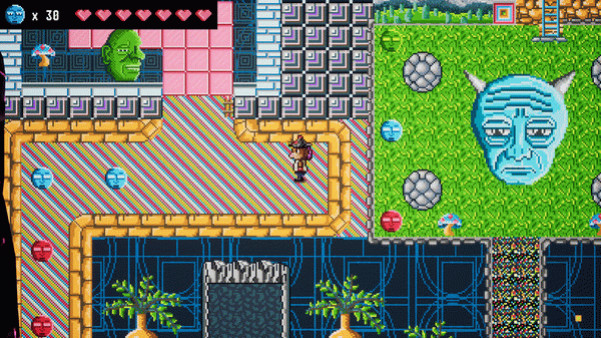Игра Fuzz Dungeon, скриншот
