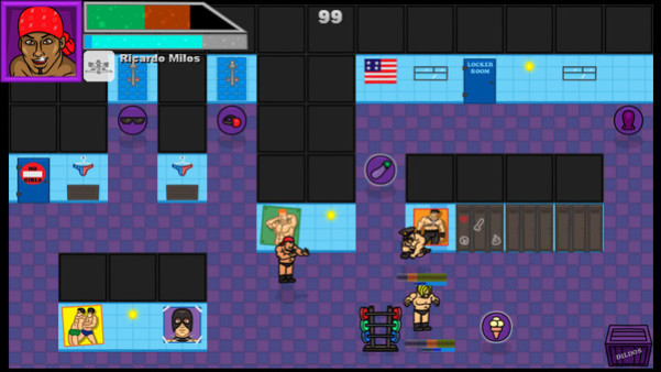Игра Gachi Dungeon Master, скриншот