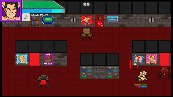 Игра Gachi Dungeon Master, скриншот