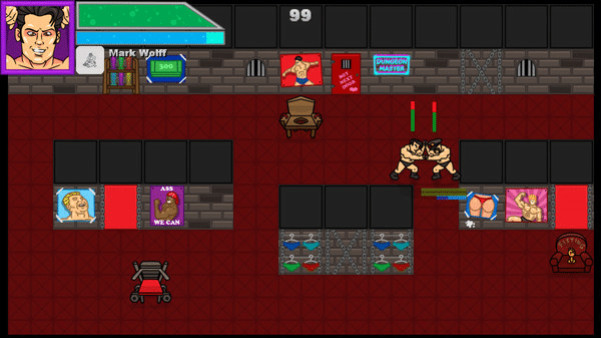 Игра Gachi Dungeon Master, скриншот