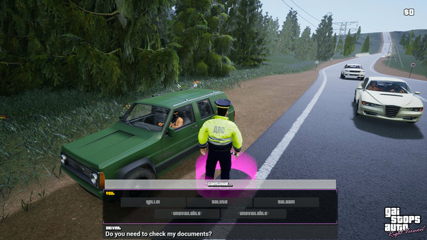 Игра GAI Stops Auto: Right Version Simulator, скриншот
