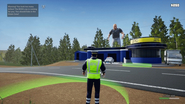 Игра GAI Stops Auto: Right Version Simulator, скриншот