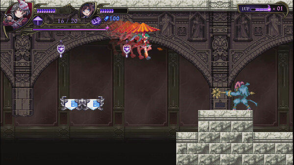 Игра Gal Guardians: Demon Purge, скриншот