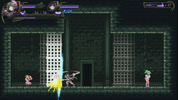 Игра Gal Guardians: Demon Purge, скриншот