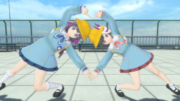 Игра Gal*Gun: Double Peace - 'Blast From the Past' Costume Set, скриншот