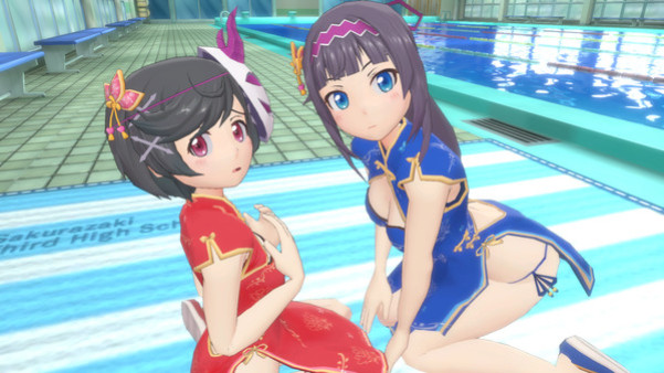 Игра Gal*Gun: Double Peace - 'Chinese Dress' Costume Set, скриншот