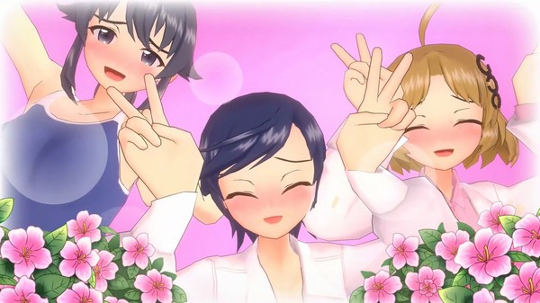 Игра Gal*Gun: Double Peace, скриншот