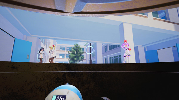 Игра Gal*Gun VR, скриншот