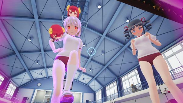 Игра Gal*Gun VR, скриншот