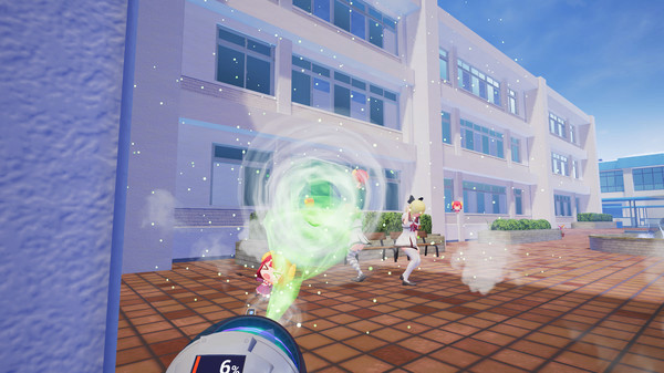 Игра Gal*Gun VR, скриншот