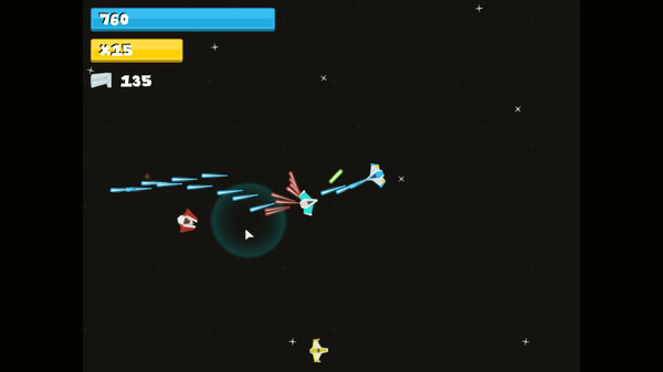 Игра Gal-X-E, скриншот