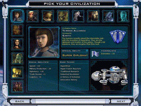 Игра Galactic Civilizations II: Ultimate Edition, скриншот