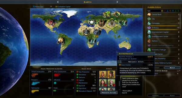 Игра Galactic Civilizations III: Crusade Expansion Pack, скриншот