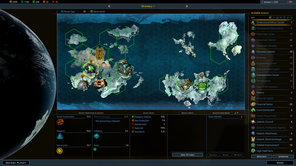 Игра Galactic Civilizations III - Worlds in Crisis DLC, скриншот