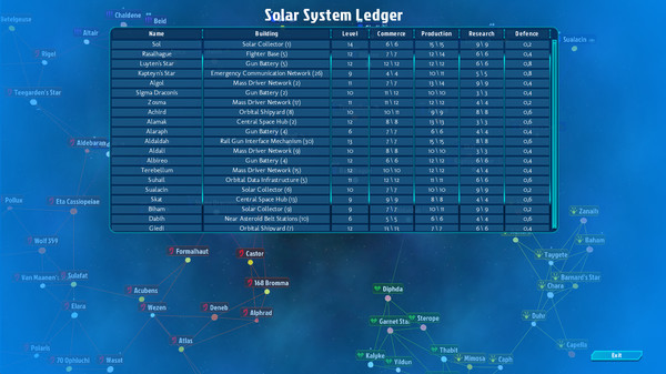 Игра Galactic Inheritors, скриншот