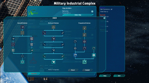 Игра Galactic Inheritors, скриншот