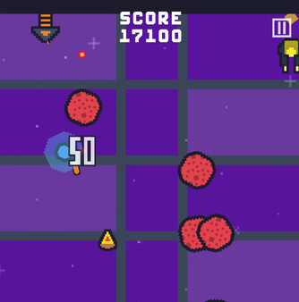 Игра Galactic Slice, скриншот